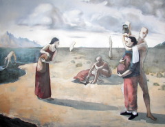 Painting titled Balance